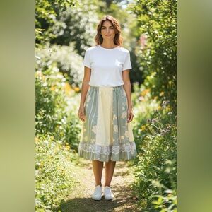 1970’s Vintage Pitchfork Skirt